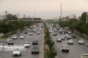 ترافیک روان در بزرگراه&zwnj;ها و هسته مرکزی شهر مشهد (۱۸ مرداد ۱۴۰۳)