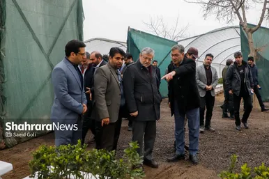 گزارش تصویری | بازدید شهردار مشهد مقدس از مرکز تولیدات گل و گیاه سازمان پارک‌ها