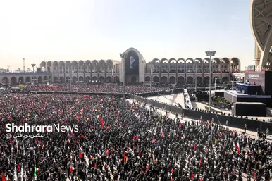 گزارش تصویری | کز سنگ ناله خیزد روز وداع یاران