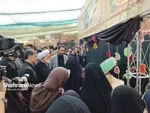 بازدید رئیس قوه‌قضائیه از موکب‌های خدمت‌رسان به زائران پیاده امام‌رضا(ع) در مشهد + فیلم و عکس