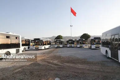 آیین رونمایی از ۳۰ دستگاه میدل باس
