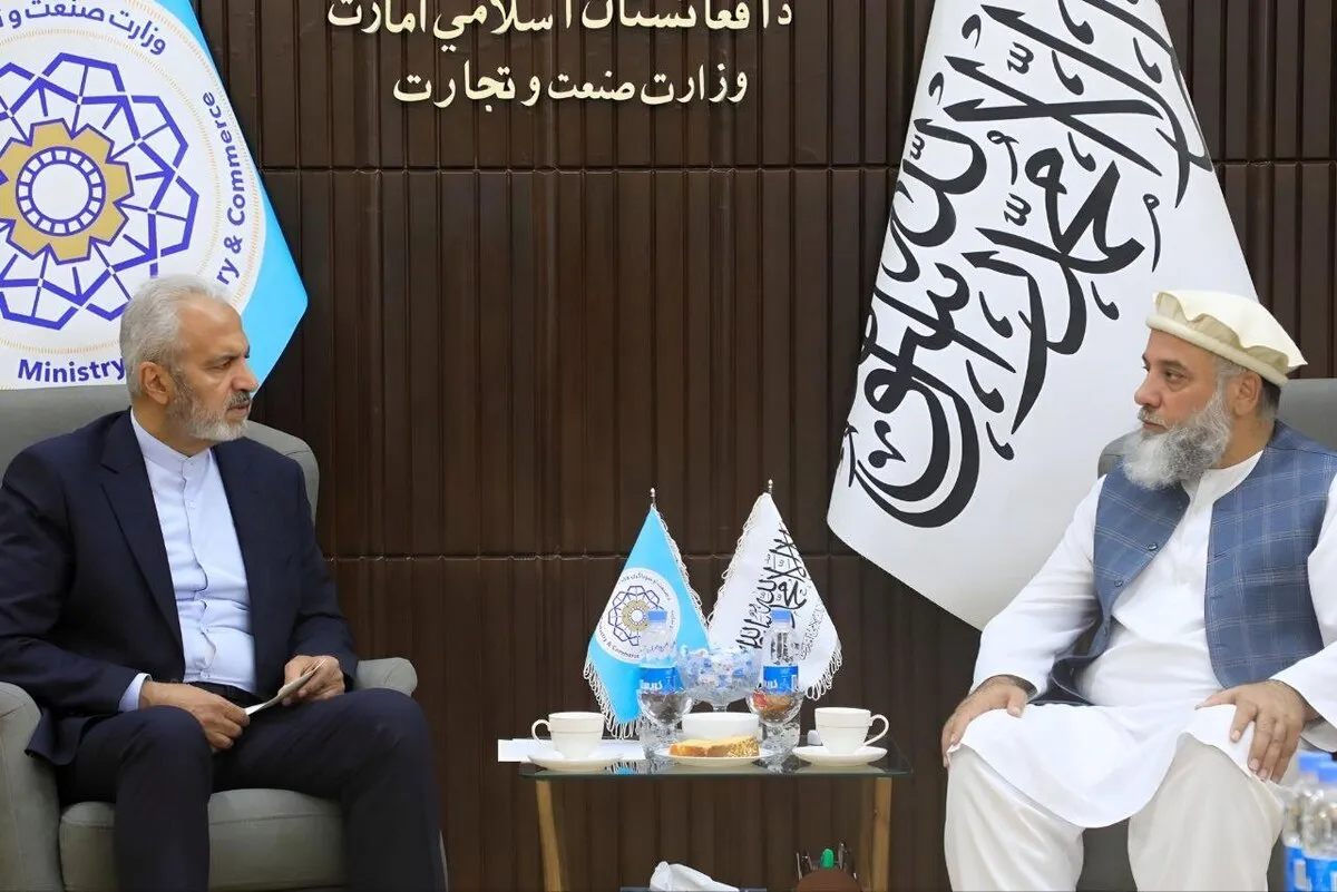 سفیر ایران از سفر وزیر صنعت به کابل خبرداد