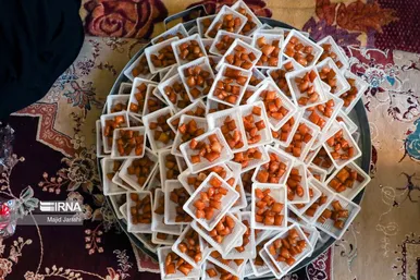 افطاری در کوچه گلچینان یزد
