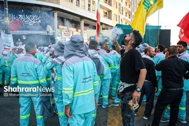 گزارش تصویری | آیین اذن خدمت و آغاز خدمات رسانی کاروان خدام الحسین(ع) شهرداری مشهد مقدس در نجف اشرف