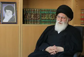 ویدئو| پذیرایی آیت&zwnj;ا... علوی بروجردی از زائرین راهپیمایی زیارت اربعین