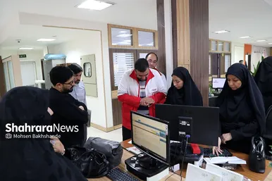 بازدید مدیرعامل جمعیت هلال‌احمر خراسان رضوی از موسسه فرهنگی شهرآرا