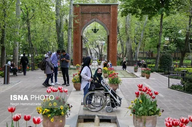 لاله‌های بوستان باغ ایرانی