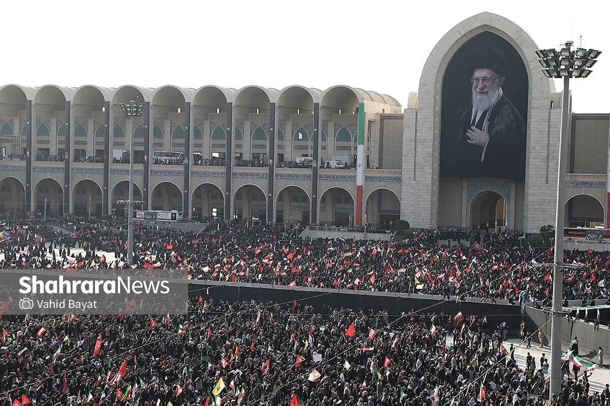 تجدید میثاق با رهبر شهید و تجدید بیعت با رهبر انقلاب اسلامی حضرت آیت‌الله سیدمجتبی خامنه‌ای