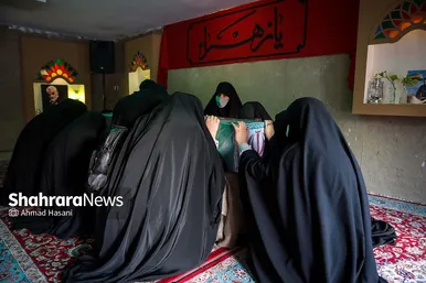مراسم وداع با پیکر شهید مدافع حرم، محمد رضا بیات