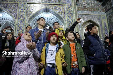 تحویل سال ۱۴۰۲ در حرم مطهر امام رضا (ع)