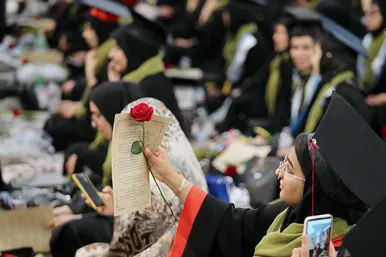 جشن دانش آموختگان علوم پزشکی کشور در حرم مطهر رضوی
