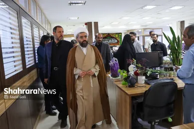 گزارش تصویری | بازدید جمعی از اعضای شورای شهر از موسسه شهرآرا به مناسبت روز خبرنگار
