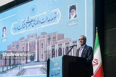 گزارش تصویری | همایش «نهضت توسعه عدالت آموزشی با رویکرد محرومیت‌زدایی از فضاها و تجهیزات آموزشی و کیفیت‌بخشی با مشارکت مردم» با حضور رئیس‌جمهور