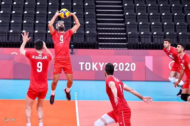 تصاویر منتخب از حضور کاروان ایران در مسابقات المپیک 2020