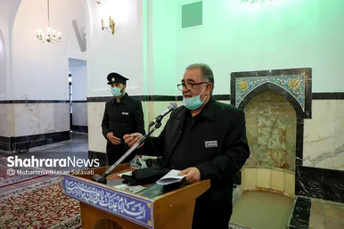 آیین سنتی «صلا» در حرم مطهر رضوی