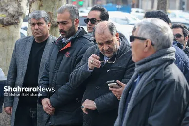 گزارش تصویری | مراسم تشییع محسن صنوبری، پیشکسوت اخلاق‌مدار و خوش‌نام فوتبال خراسان