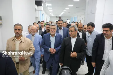 گزارش تصویری | افتتاح ۳۳ پروژه بهداشتی، درمانی، دانشجویی و فرهنگی با حضور وزیر بهداشت در خراسان رضوی
