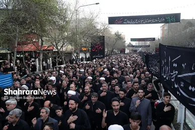 گزارش تصویری | دسته عزای علوی در مشهد