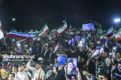 گزارش تصویری | رونمایی از المان «غدیر» در مشهد