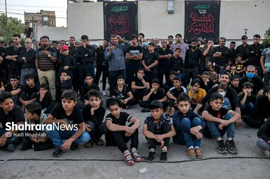 آیین خیمه سوزان عصر عاشورا در مشهد