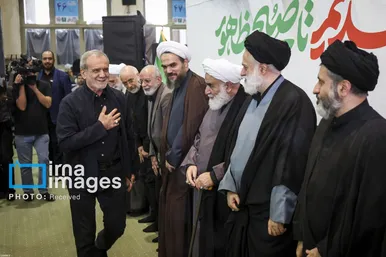 گزارش تصویری | مراسم بزرگداشت چهلم «آقای شهید ایران»