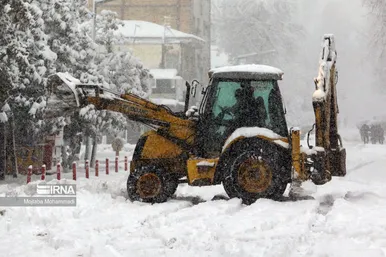 ایران زیباست | بارش برف در رشت