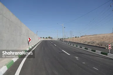 گزارش تصویری | بهره‌برداری از پروژه اتصال بولوار امام‌خمینی(ره) به بولوار نماز در مشهد (۲۸ مرداد ۱۴۰۴)