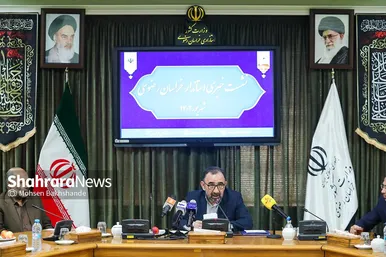 عکس | نشست خبری استاندار خراسان رضوی (جمعه ۳ شهریورماه)