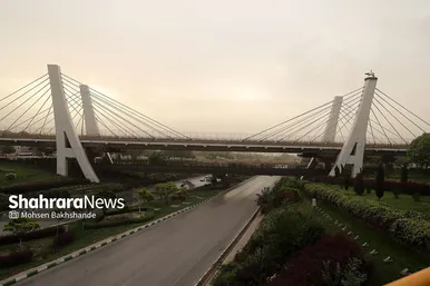 گرد و خاک صبح‌گاهی در مشهد