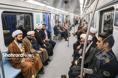 عملیات «تست‌گرم» بخش اول خط سوم قطار شهری مشهد