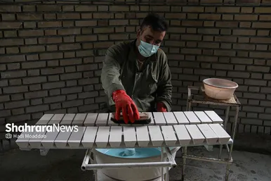 کارخانه کاشی سنتی گوهرشاد مشهد