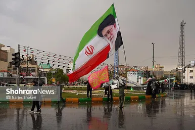 گزارش تصویری | مراسم چهلمین روز شهادت رهبر شهید انقلاب اسلامی در مشهد ۲