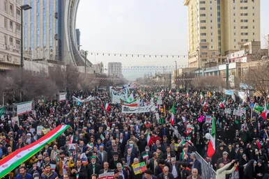 راهپیمایی 22 بهمن در مشهد - 2