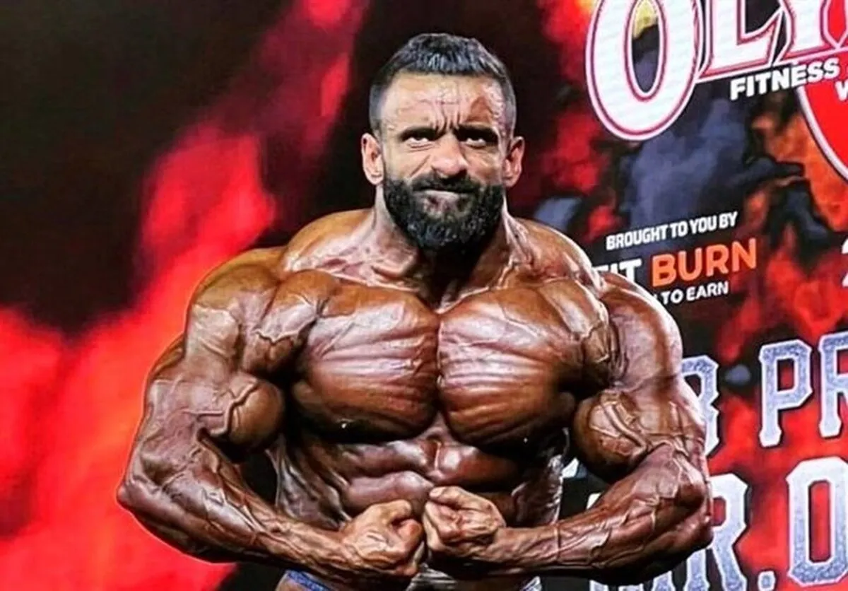 انصراف هادی چوپان از مسترالمپیا + عکس