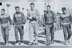 قاب خاطره | پهلوانان کشتی خراسان در دهه ۴۰