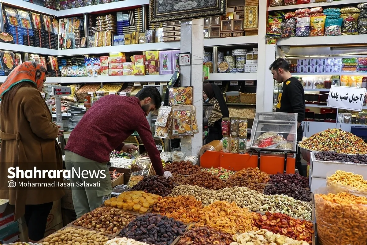 استقرار ۴۳ تیم نظارتی ویژه در خراسان رضوی برای کنترل بازار اقلام شب یلدا و کالا‌های اساسی (آذر ۱۴۰۴)