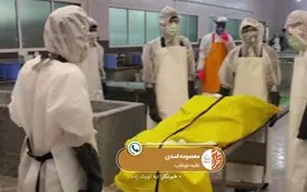 ویدئو/روایتی از بانوان طلبه جهادگر مشهدی که اموات کرونایی را غسل دادند