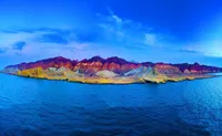 ویدئو| نمایی زیبا از جزیره هرمز