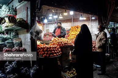گزارش تصویری | بازار شب یلدا در مشهد