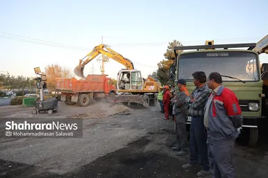آغاز عملیات اجرایی دوربرگردان غیرهمسطح شهید میرزایی در مشهد