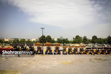 گزارش تصویری | آيين بهره‌برداری از ماشين‌آلات تخصصی خدمات شهری