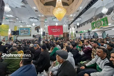 جشن بزرگ مهاجران افغانستانی به مناسبت نیمه شعبان در مشهد