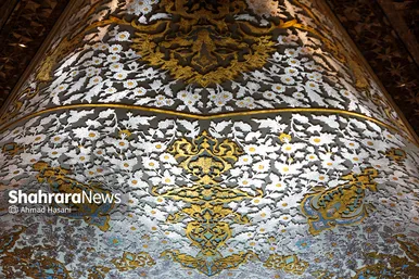 هنر معماری اسلامی در رواق دارالمرحمه حرم مطهر رضوی