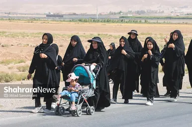 زائران پیاده امام رضا(ع) - ۲