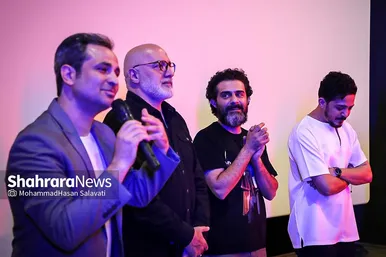اکران فیلم سینمایی مصلحت با حضور عوامل فیلم در مشهد