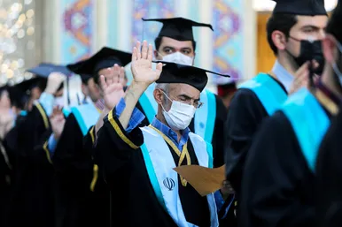 آئین دانش آموختگی دانشجویان علوم پزشکی سراسر کشور در مشهد