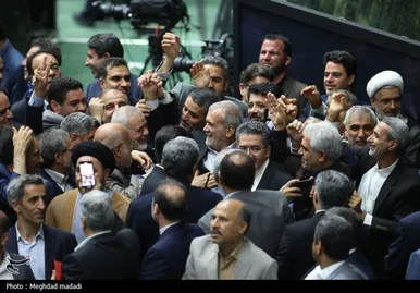 عکس‌هایی از مراسم تحلیف رئیس جمهور