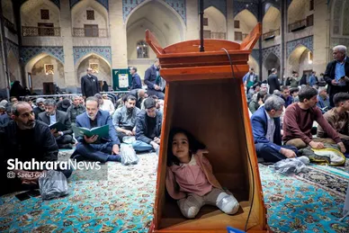 گزارش تصویری | مراسم چهلمین روز شهادت وزیر اطلاعات دولت چهاردهم در حرم مطهر رضوی برگزار شد (۱۰ اردیبهشت ۱۴۰۵)