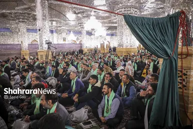 گزارش تصویری | تشرف کارگران زیارت‌اولی معادن کشور به بارگاه منور امام رضا (ع)