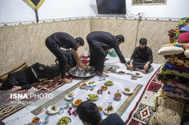 مسیر عاشقی | موکب عشیره آل احمد و آل عیس پذیرای زائران حسینی